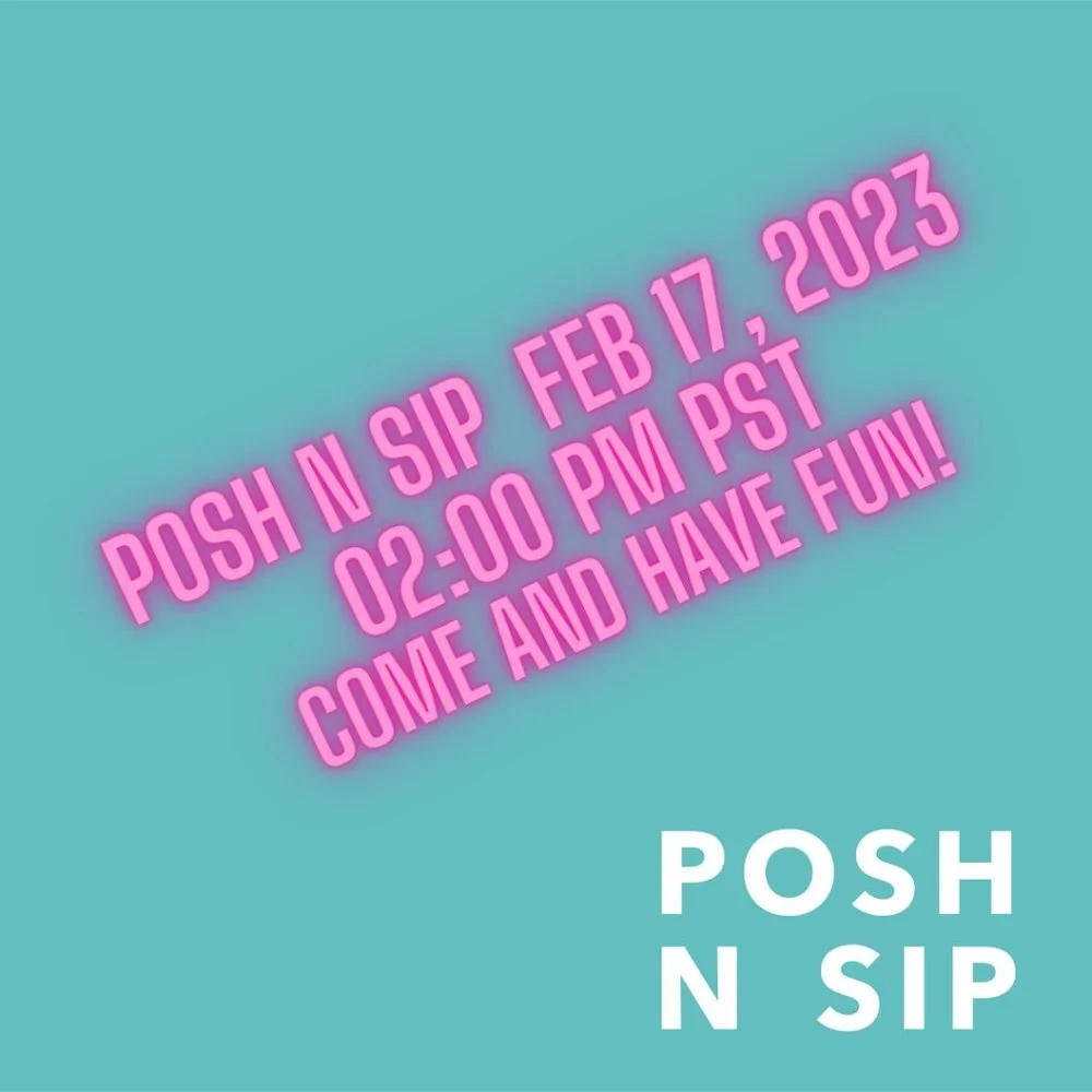COPY - It's Posh N Sip Time - Picture 2 of 5